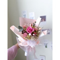 【永生花束】浪漫粉色韓式玫瑰