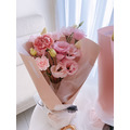 【韓式花束】粉色季節鮮花 （不挑款）
