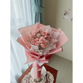 【求婚花束】古典玫瑰粉大花束_2