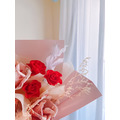 【鈔票花束】紅粉永生玫瑰(百鈔請另匯款)_2