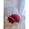 【求婚花束】33朵紅玫瑰鮮花花束_2