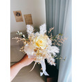 【韓式捧花】微甜黃永生登記捧花 新娘捧花