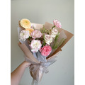 【韓式花束】粉色季節花漾鮮花 （不挑款）_15