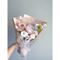 【韓式花束】粉色季節花漾鮮花 （不挑款）_14