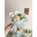 【乾燥花束】湖水綠小花束_5