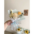 【乾燥花束】湖水綠小花束_7