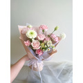 【韓式花束】粉色季節花漾鮮花 （不挑款）_17