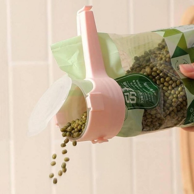 -多功能食品保鮮封口夾/粉色