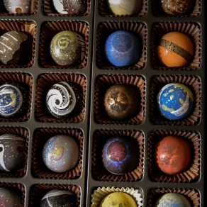 【10入任選】星球巧克力(含餡) Planet chocolate│手繪巧克力系列