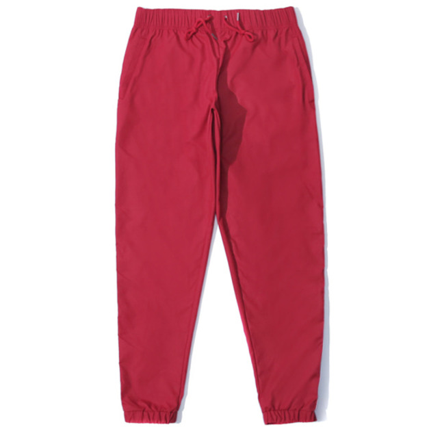 [輝人] ​VIBRATE LOGO STRAP JOGGER PANTS 休閒束口褲(紅色)