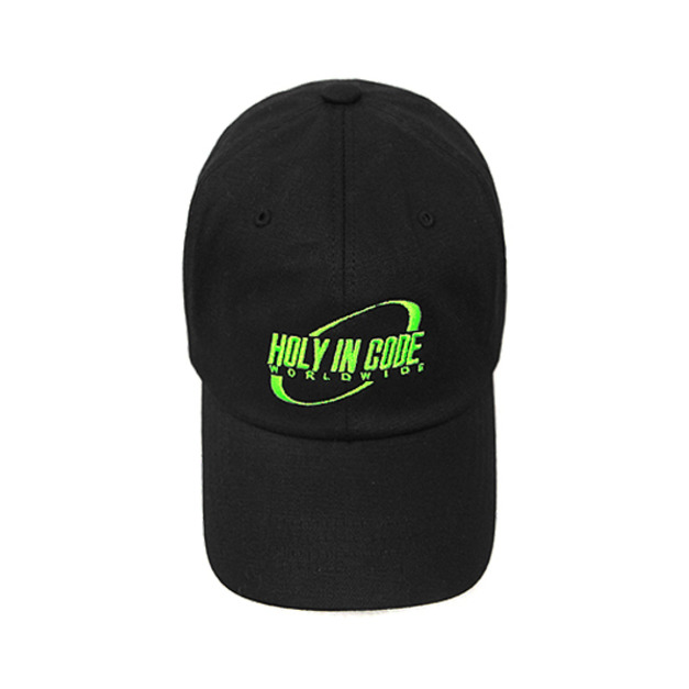 [玟星] HOLIGAN HIC MADE ELLIPSE LIME LOGO BALL CAP 電繡棒球帽