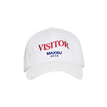 [輝人] MAXXIJ WHITE 'VISITOR' BALL CAP 白色棒球帽_1