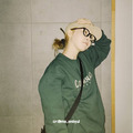 [玟星] COVERNAT AUTHENTIC LOGO CREWNECK (GREEN) 電繡綠色長袖大學T_2