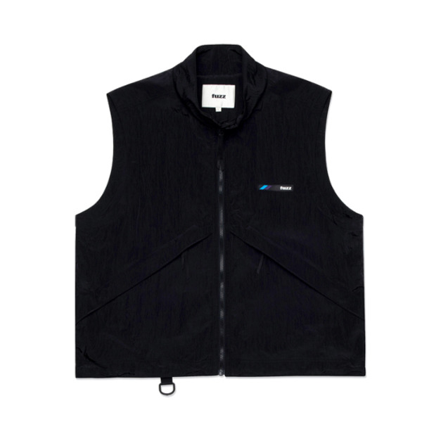 [輝人] FUZZ TECHNICAL ACTIVE VEST BLACK 黑色工裝背心