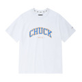 [玟星] CHUCK BOLD ARCH LOGO T-SHIRT 白色LOGO印花短袖T恤_1