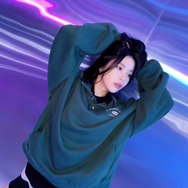 [頌樂] BADBLOOD CLASSIC LOGO POLO SWEATSHIRTS IN FOREST 套頭長袖MTM