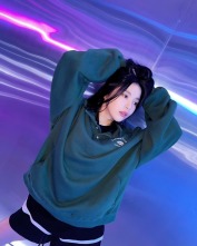 [頌樂] BADBLOOD CLASSIC LOGO POLO SWEATSHIRTS IN FOREST 套頭長袖MTM