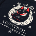 XCTRL 伏見稻荷狐狸大學T-黑/丈青_7