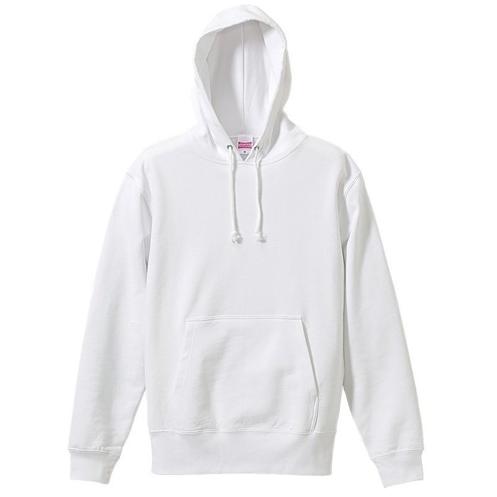 日本united Athle 素面連帽長袖帽t 重磅內刷毛男女皆適合 黑色 白色 Lyj