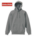 日本 United Athle 素面 連帽 長袖 帽T 重磅 內刷毛 男女皆適合 - 灰