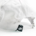 XCTRL帽簷印花彎帽-白_5