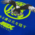 XCMAX 日本飛翔老鷹短T-寶藍/黑_2