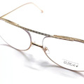 CHILL金屬大框切邊金框眼鏡-透明鏡面_5