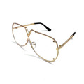CHILL-V型大框眼鏡-金銀_7