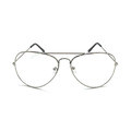 CHILL潮流飛行復古眼鏡 銀/黑/金