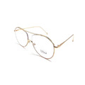 CHILL金屬大框切邊金框眼鏡-透明鏡面_2