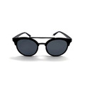 CHILL時尚雙梁墨鏡-亮黑灰片