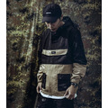 GHK Pullover Jacket G13 - Abstract 衝鋒衣 軍綠黑/卡其黑_5