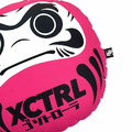 XCTRL 許願不倒翁抱枕-桃紅/蒂芬尼綠_6