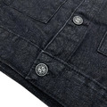 XCTRL 兩手乘花牛仔外套-黑 (送帽Tor大學T)_6