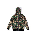 LIKE 五彩反光歌德連帽外套-黑/迷彩/橘 共三色_1