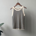 WEN'S - 無袖條紋背心上衣_9
