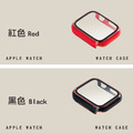 亮面金邊殼膜二合一 Apple watch保護殼 S8 S7 S6 S5 SE SE2_5