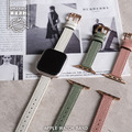 細版馬卡龍真皮 Apple watch錶帶 Ultra SE S8 S7 S6 S5 S4_3