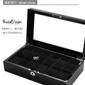 鋼琴烤漆實木手錶收藏盒(鋼琴09) 12入_5