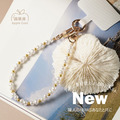 雙珠/貝殼金珠手機短繩(附夾片)