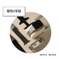 鈦金V線鈦合金 Apple watch錶帶 Ultra S10 S9 S8 S7 S6 SE_1