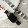 氣質鏤空五珠鋼 Apple Watch錶帶_4
