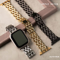氣質鏤空五珠鋼 Apple Watch錶帶_1