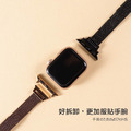 極細輕巧五珠不鏽鋼 Apple Watch錶帶 S1~S10 Ultra_2