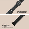 實心三排切面不鏽鋼 Apple watch錶帶 Ultra S8 S7 S6 S5 SE SE2_2