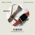 縮腰釘扣真皮 Apple Watch錶帶_2