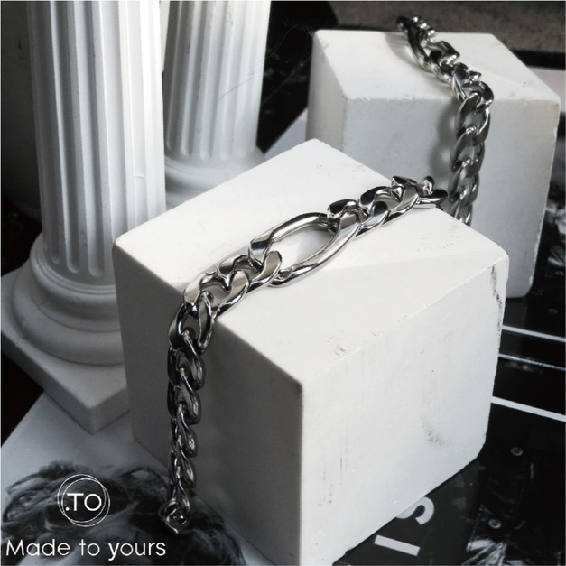 ｜厚重感古巴鏈｜粗手鍊 鈦鋼手鏈 不過敏不掉色不生鏽  醫療鋼