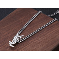 925纯银字母鎖骨鍊_3