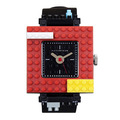 【nanoblock】方框系列樂高積木錶-黑Ｘ紅/NSQ-11/台灣總代理公司貨享三個月保固_1
