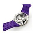 【NSQUARE】SNAKE QUEEN系列施華晶鑽時尚機械橡膠腕錶-魔幻紫/L0472-N48.7/台灣總代理公司貨享兩年保固_2